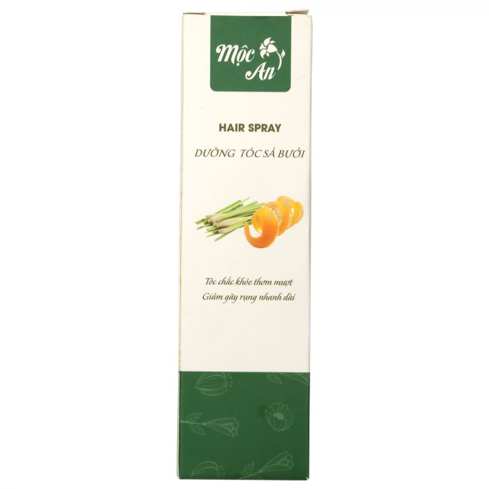 Nước dưỡng tóc sả, bưởi ngăn ngừa rụng tóc Mộc An 100ml