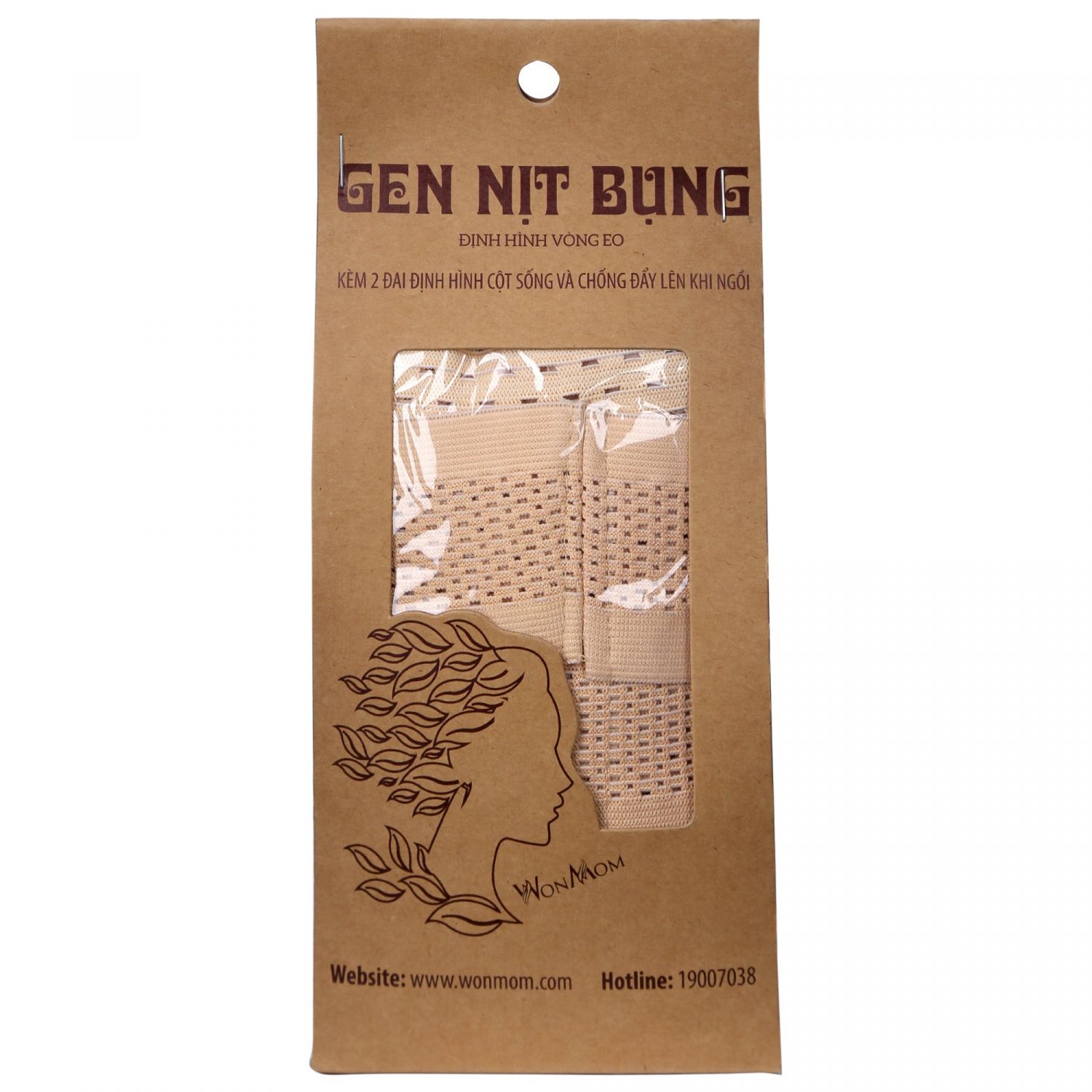 Gen nịt bụng Wonmom giảm mỡ bụng cho mẹ sau sinh