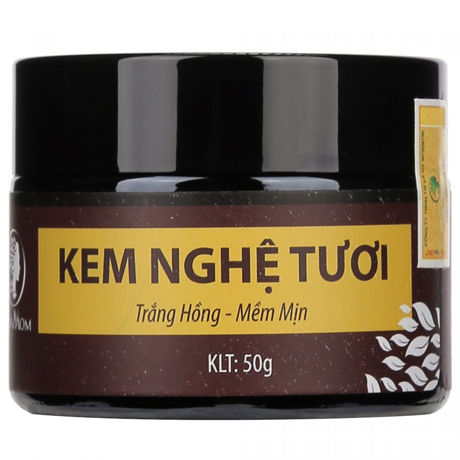 Kem nghệ tươi giúp trắng mịn da Wonmom 50g